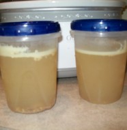 crock-pot homemade chicken broth