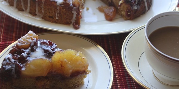 Crock-Pot Apple Cranberry Coffee Cake