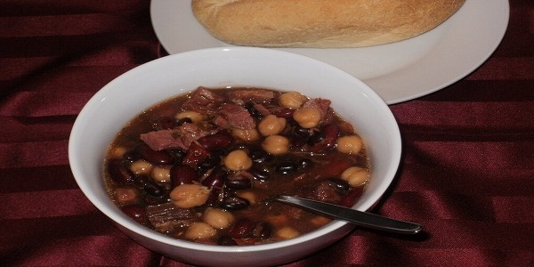Crock-Pot Ham and Bean Soup