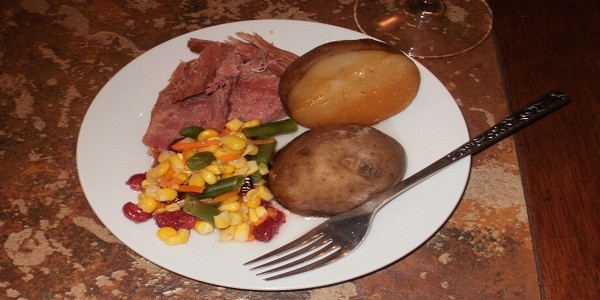 Crock-Pot Ham and Potatoes