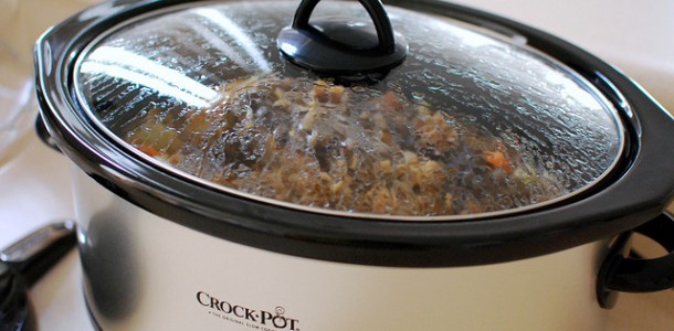 Food Cooking In Crock-Pot