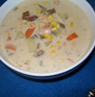 crock-pot shrimp and corn chowder
