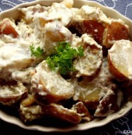 Crock-Pot Creamy Ranch & Garlic Potatoes