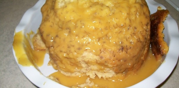 crock-pot banana cream cake