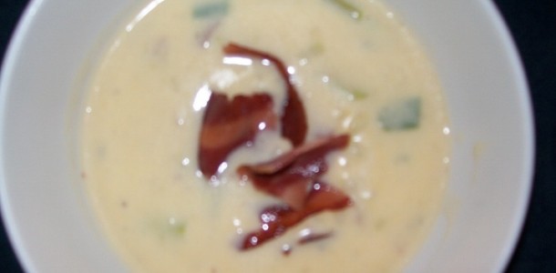 crock-pot loaded baked potato soup