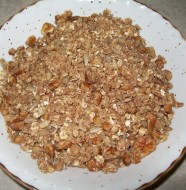 crock-pot applesauce granola