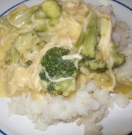 crock-pot cheesey chicken -no words