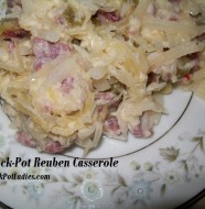 crock-pot reuben casserole