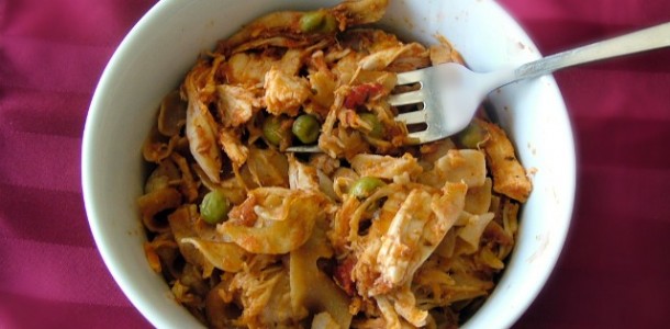 Crock-Pot Italian Chicken Noodle Casserole2