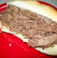 crock-pot french dip sandwich