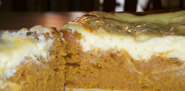 crock-pot pumpkin cheesecake bread