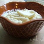 Crock-Pot Mashed Cauliflower 