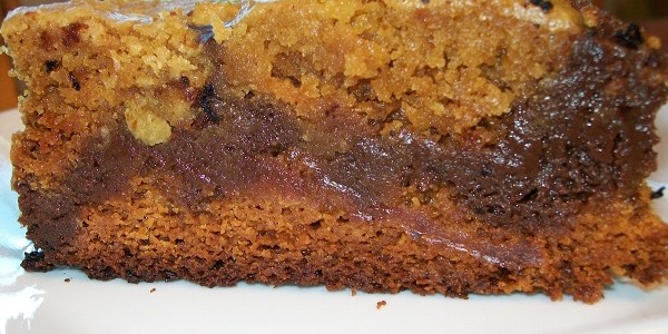 crock-pot peanut butter chocolate pan bars
