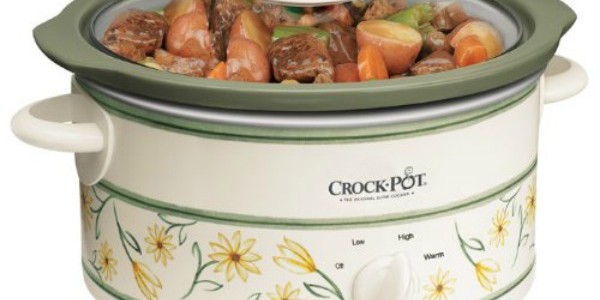 Generic Green Flower Crock-Pot 600