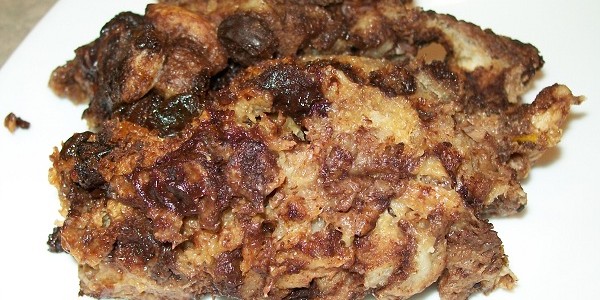 crock-pot chocolate bread pudding