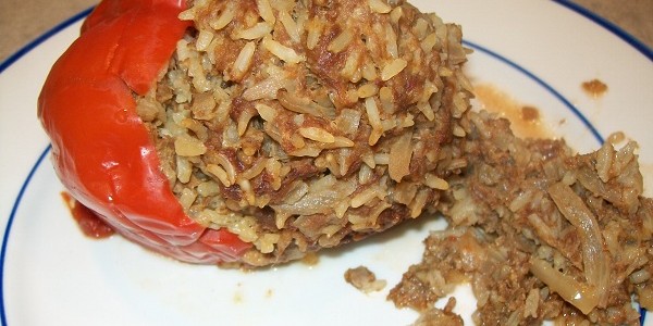 crock-pot stuffed greenpeppers