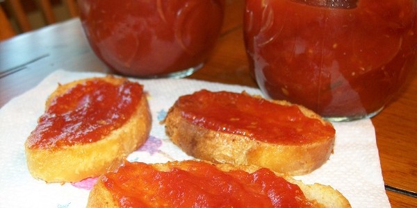 crock-pot sweet tomato butter