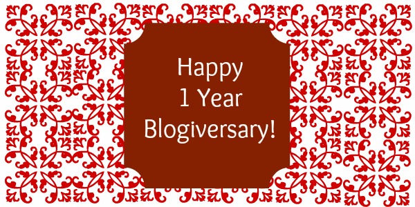 Happy 1 Year Blogiversary