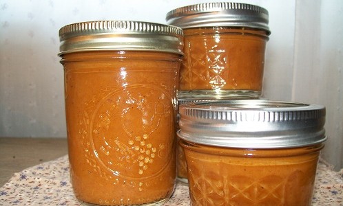 crock-pot peach pumpkin butter