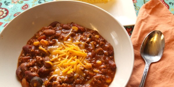 Crock-Pot Three Bean Taco Chili