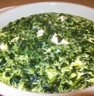 crock-pot crustless spinach & feta quiche