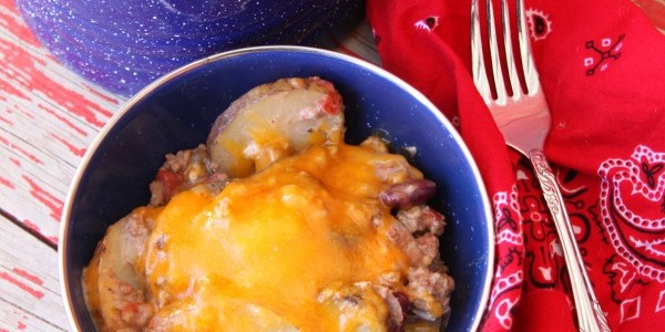 Crockpot Cowboy Casserole