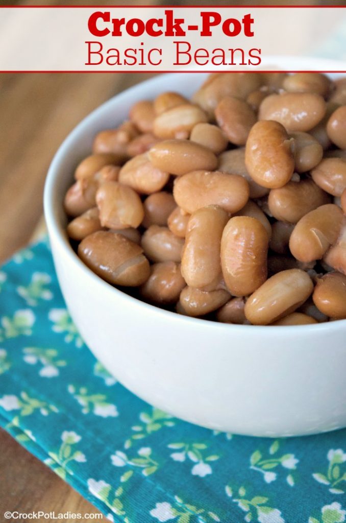 Crock-Pot Basic Beans