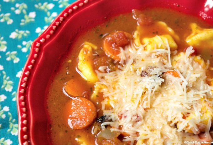 Crock-Pot Tortellini Soup