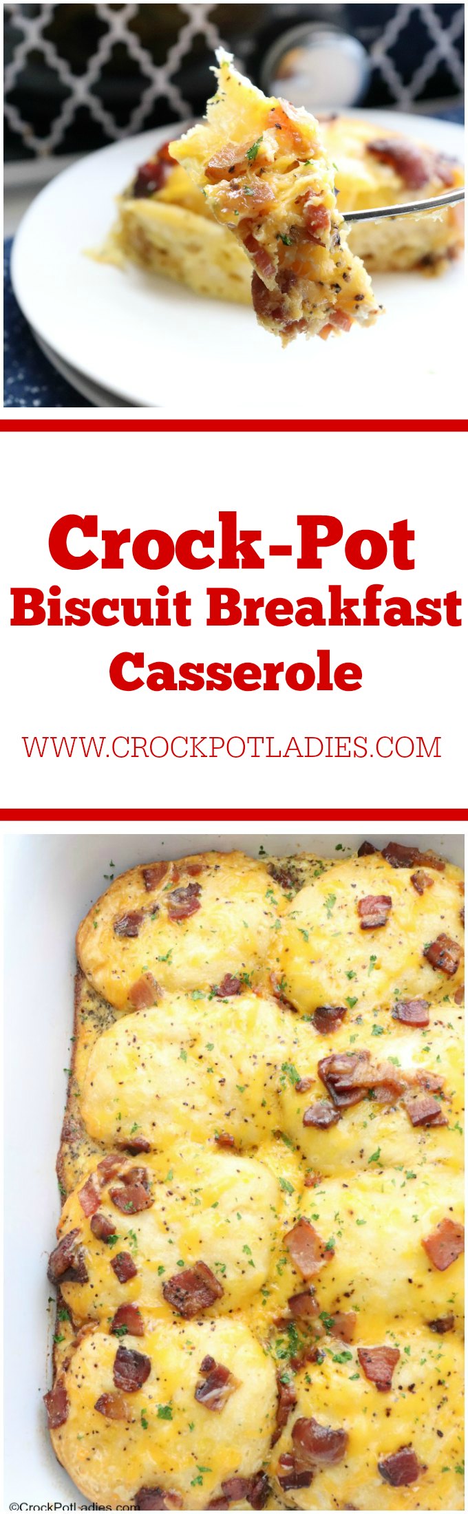 Crock-Pot Biscuit Breakfast Casserole