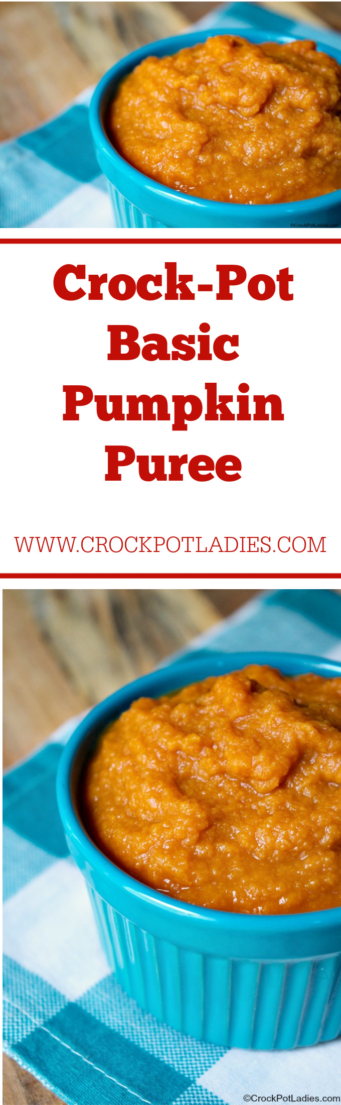 Crock-Pot Basic Pumpkin Puree