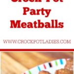 Crock-Pot Party Meatballs