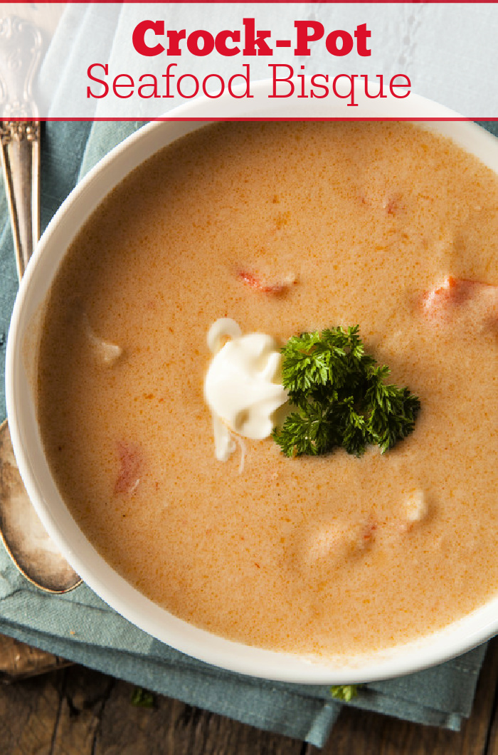 CrockPot Seafood Bisque CrockPot Ladies