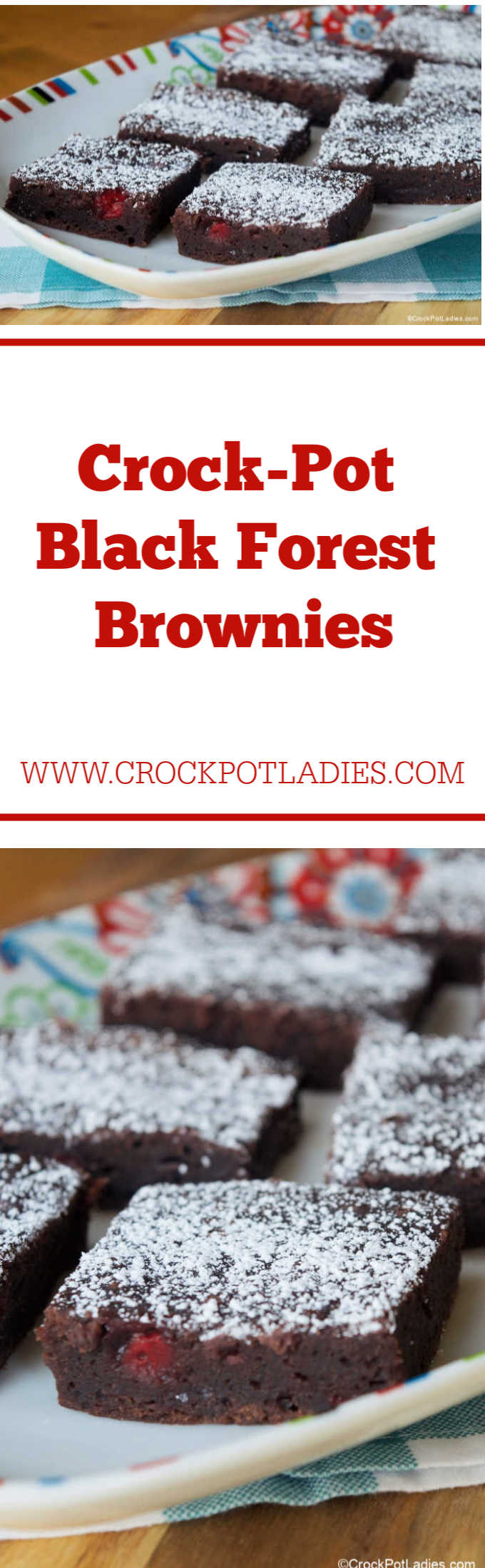Crock-Pot Black Forest Brownies