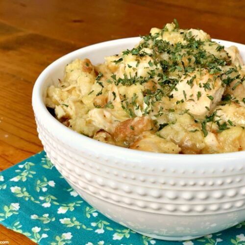 crock pot dressing with cream of chicken soup Crock-Pot Chicken and Dressing Recipe