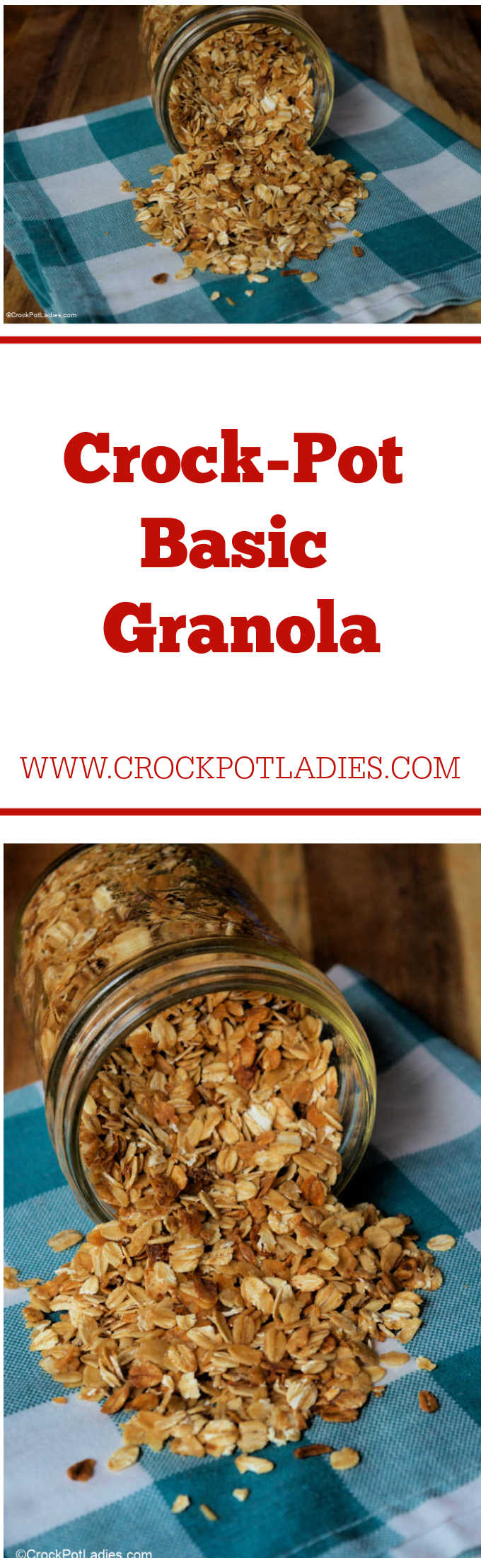 Crock-Pot Basic Granola