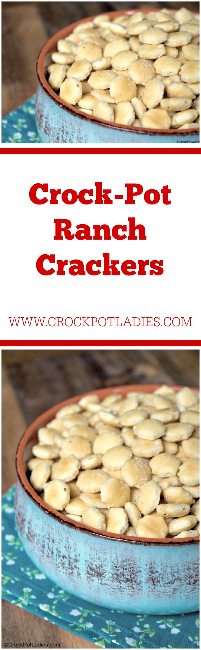 Crock-Pot Ranch Crackers