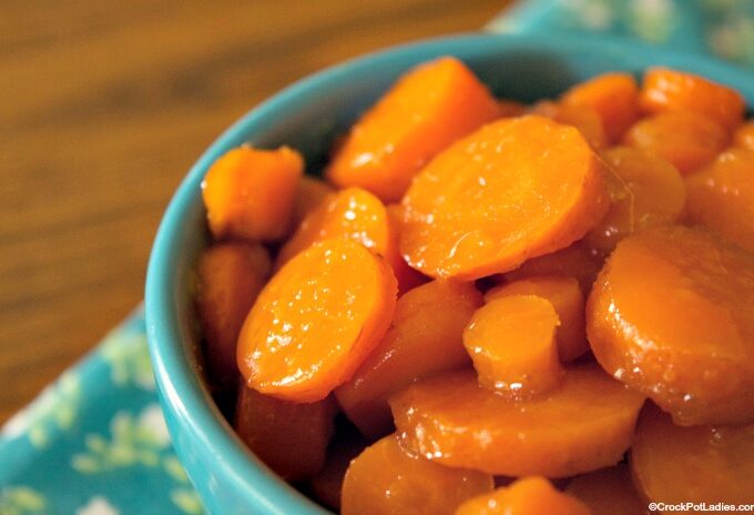 Crock-Pot Sugar Carrots with Ginger