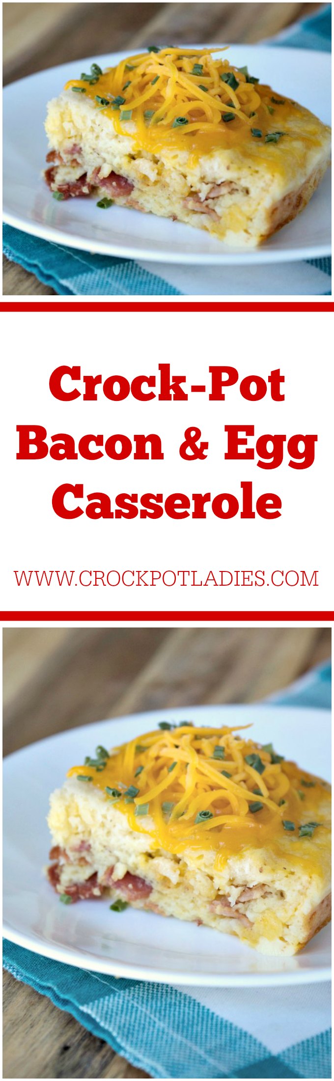 Crock-Pot Bacon & Egg Casserole