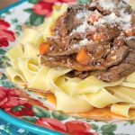 Crock-Pot Beef Ragu with Pappardelle