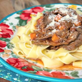 Crock-Pot Beef Ragu with Pappardelle