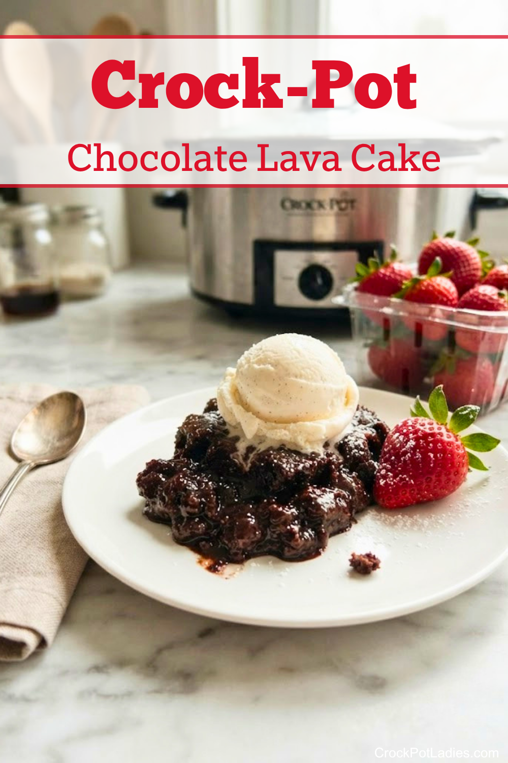 Crock-Pot Chocolate Lava Cake