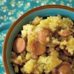 Crock-Pot Corn Dog and Beans Casserole