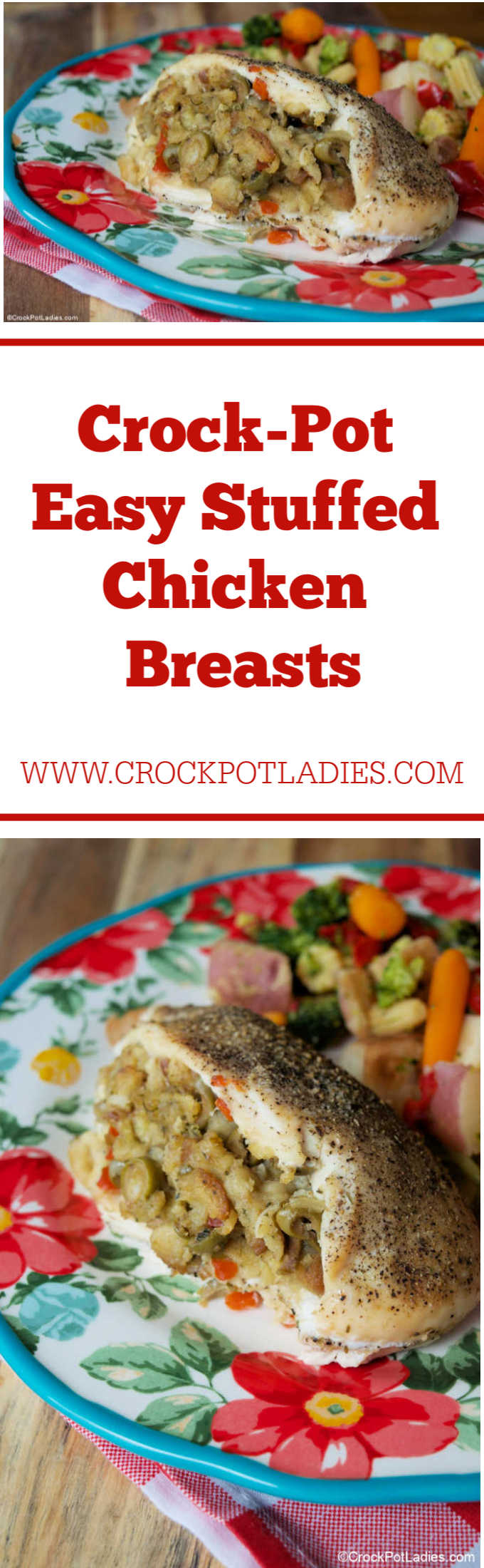 Crock-Pot Easy Stuffed Chicken Breasts