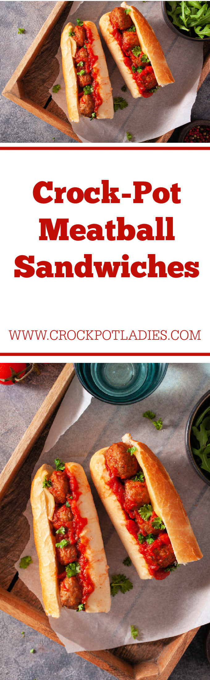 Crock-Pot Meatball Sandwiches