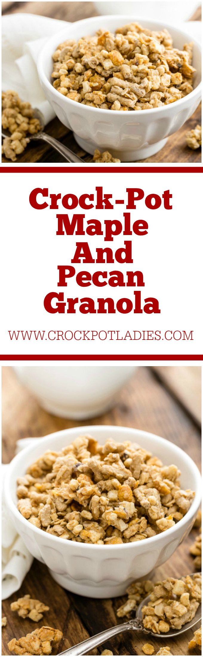 Crock-Pot Maple and Pecan Granola