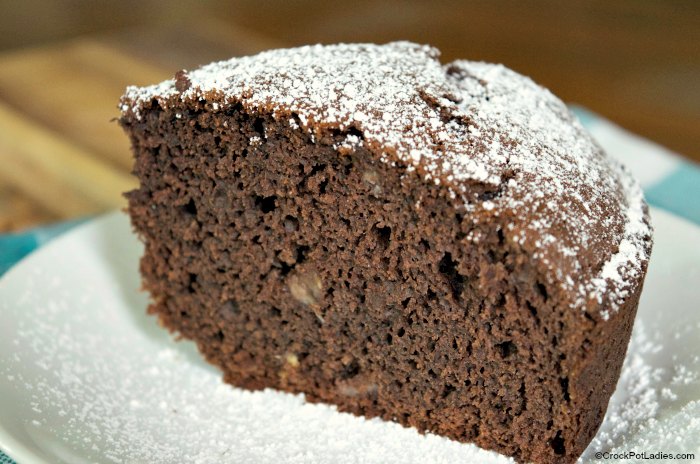 Crock-Pot Chocolate Banana Cake