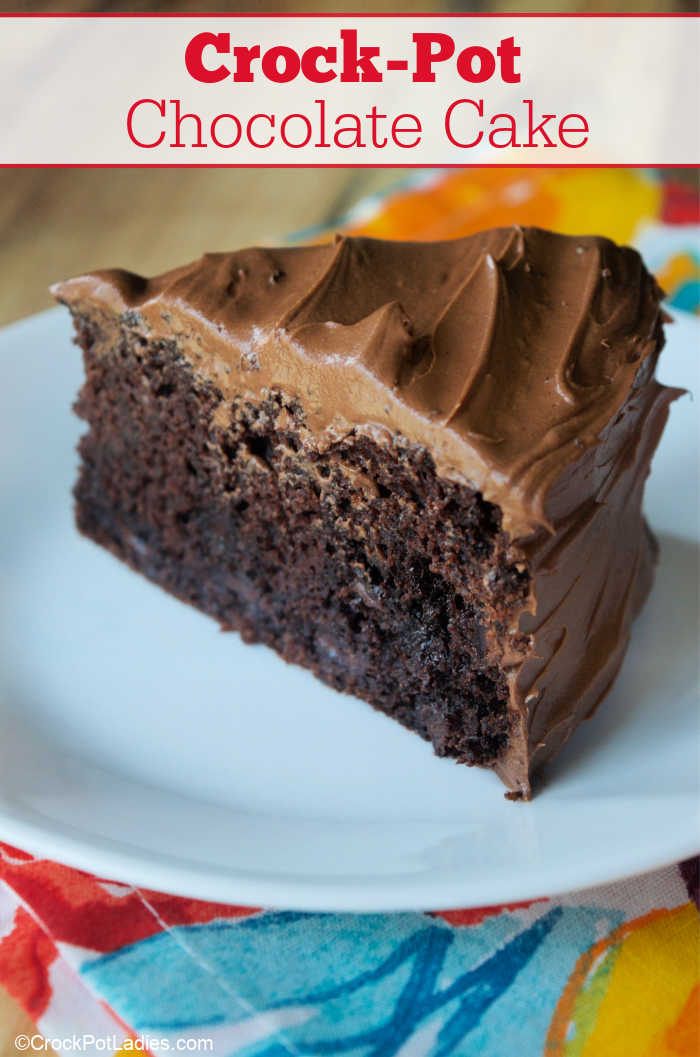 Crock-Pot Chocolate Cake