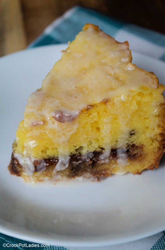 Crock-Pot Honey Bun Cake