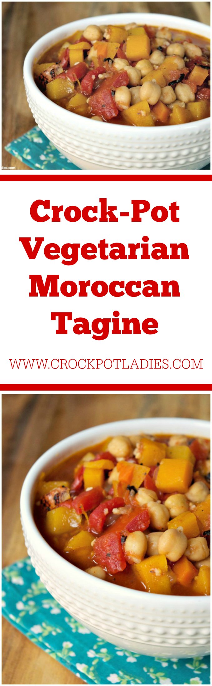 Crock-Pot Vegetarian Moroccan Tagine