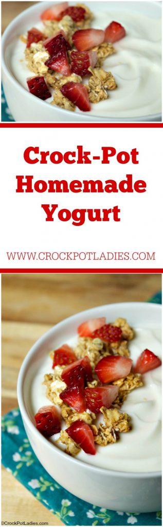 Crock-Pot Homemade Yogurt